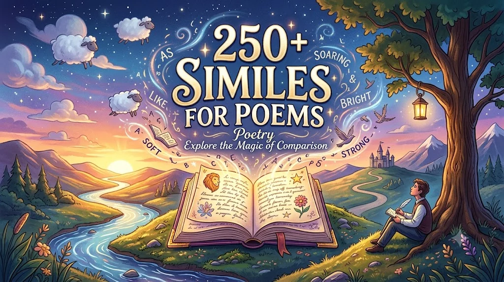 Similes for Poems