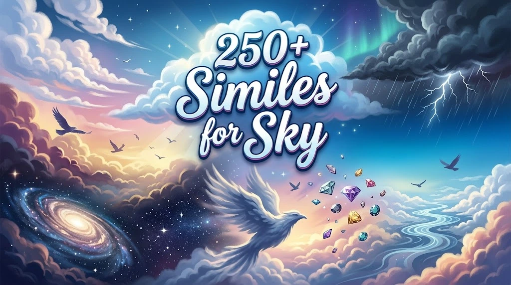 Similes for Sky