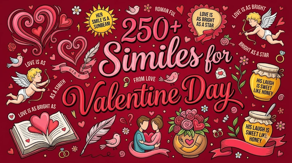 Similes for Valentine Day