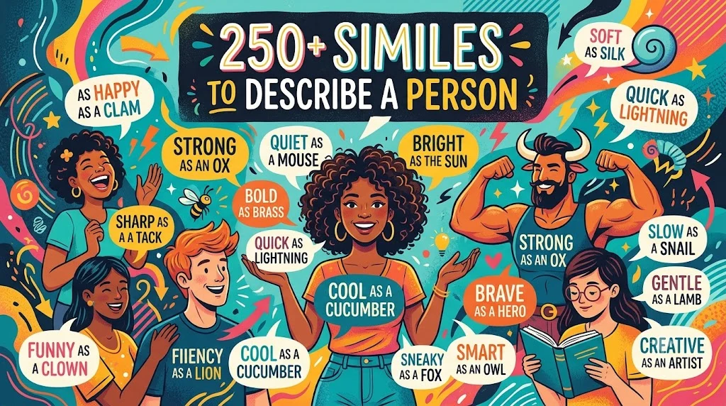 Similes to Describe a Person
