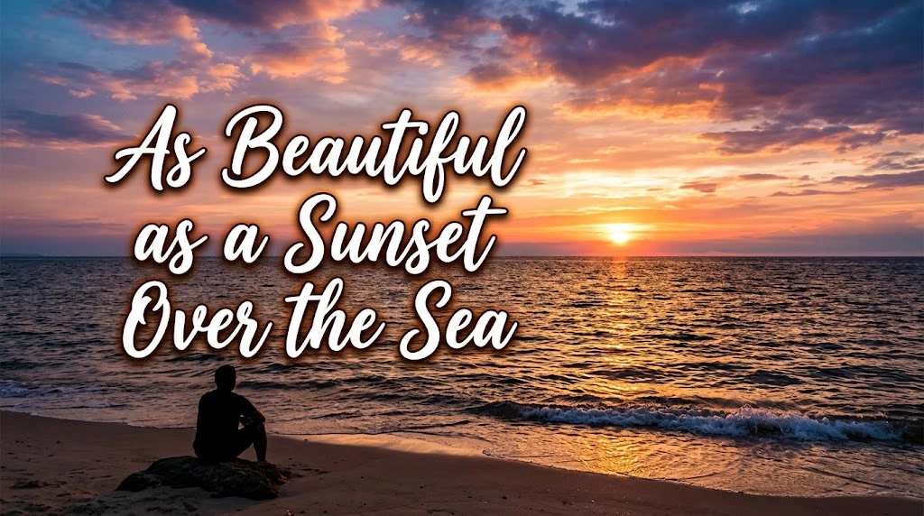 As Beautiful as a Sunset Over the Sea