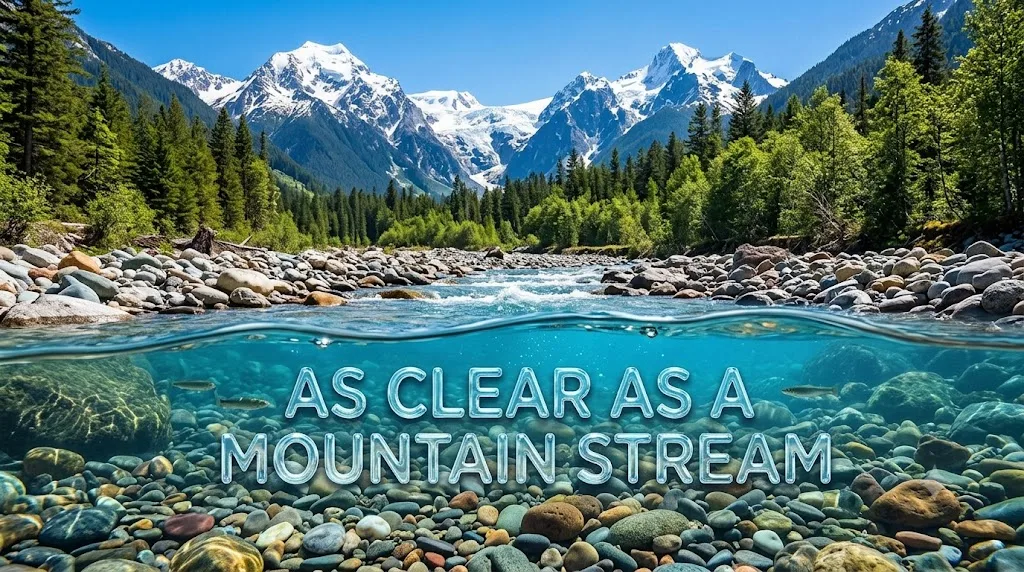 As Clear as a Mountain Stream