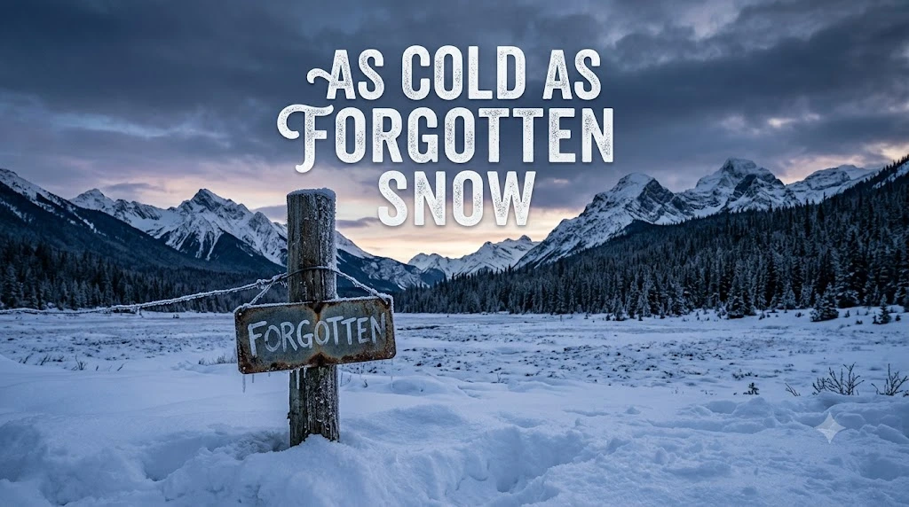 As Cold as Forgotten Snow