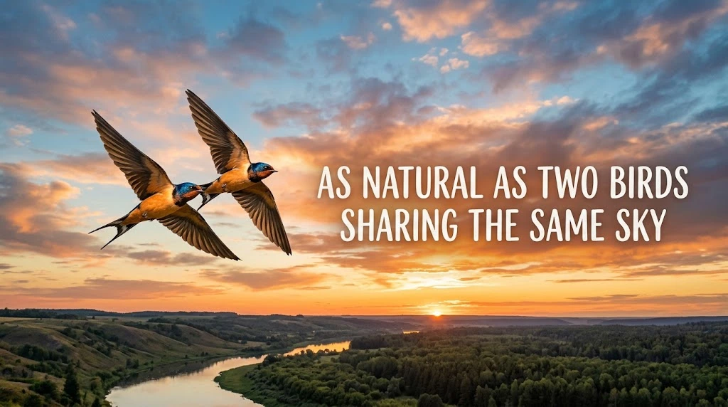 As Natural as Two Birds Sharing the Same Sky