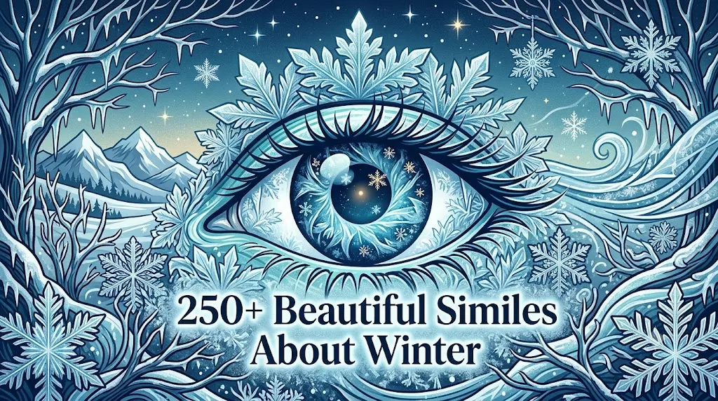 Beautiful Similes About Winter