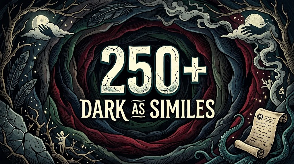 Dark as Similes