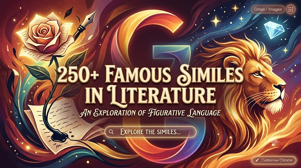 Famous Similes in Literature