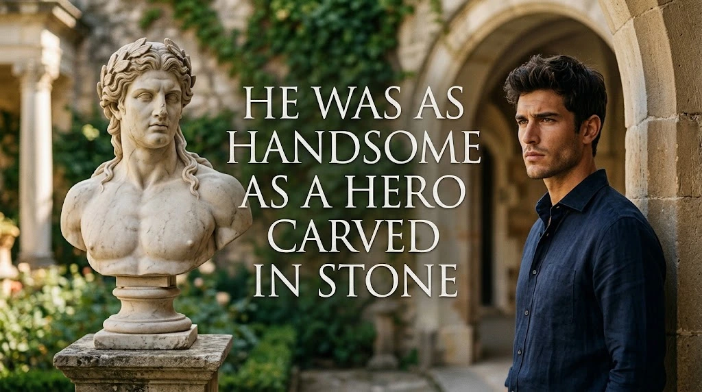 He Was as Handsome as a Hero Carved in Stone