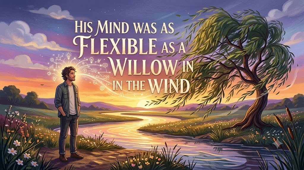 His Mind Was as Flexible as a Willow in the Wind