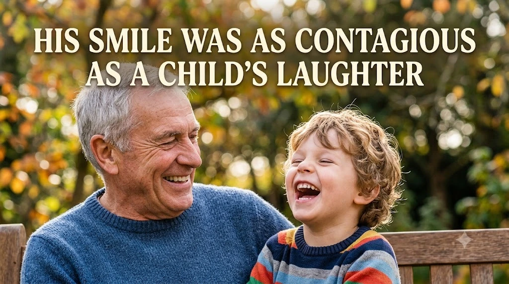 His Smile Was as Contagious as a Child's Laughter
