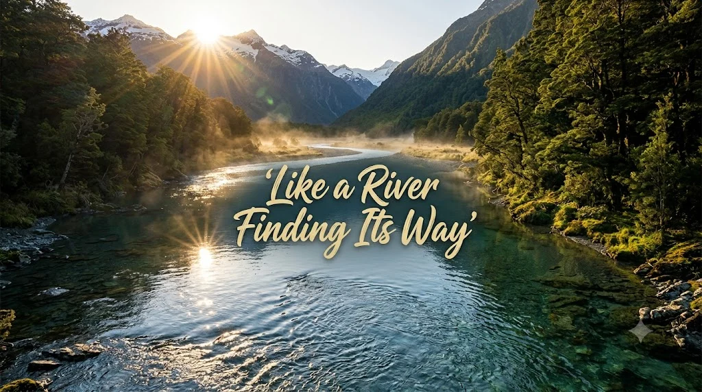 Like a River Finding Its Way