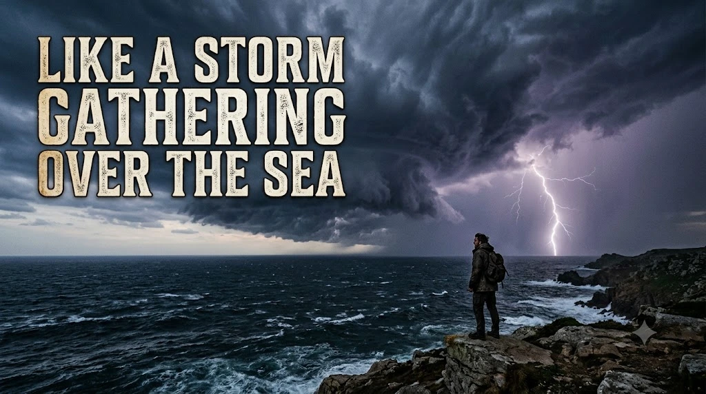 Like a Storm Gathering Over the Sea”