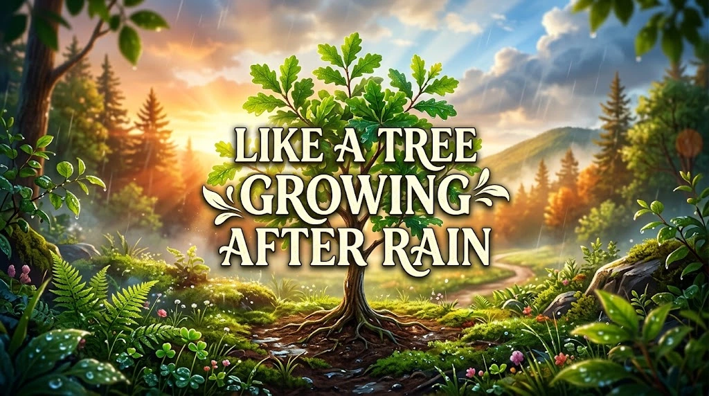 Like a Tree Growing After Rain