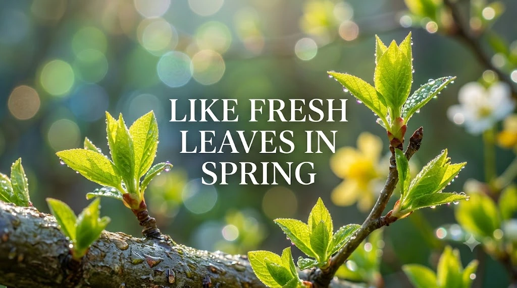 Like Fresh Leaves in Spring