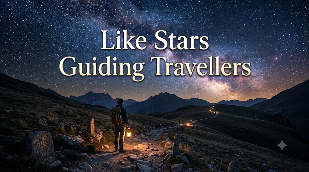 Like Stars Guiding Travellers