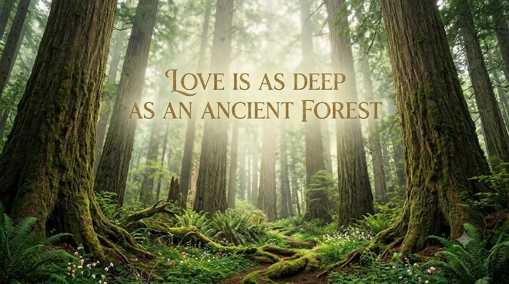 Love Is as Deep as an Ancient Forest