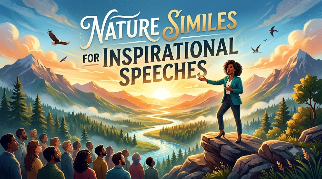 Nature Similes for Inspirational Speeches