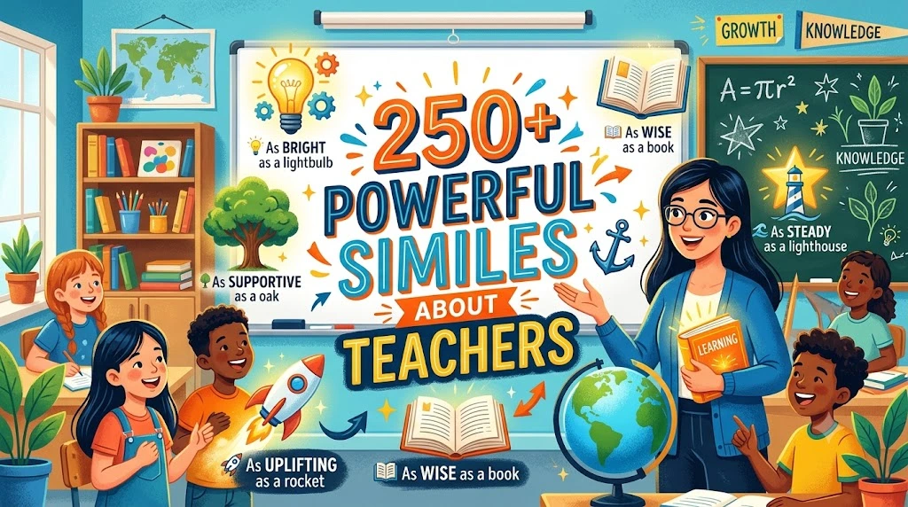 Powerful Similes About Teachers