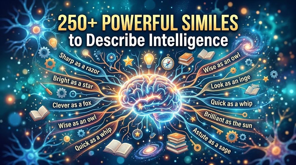 Powerful Similes to Describe Intelligence