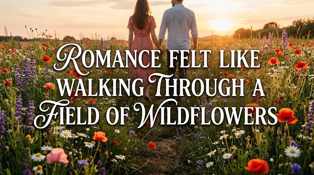 Romance Felt Like Walking Through a Field of Wildflowers
