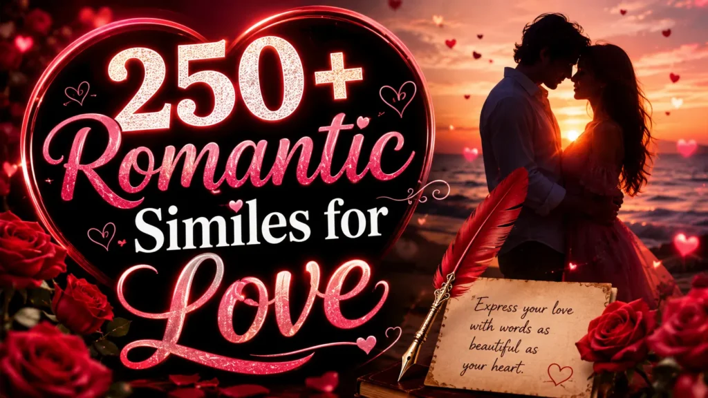 Romantic Similes for Love