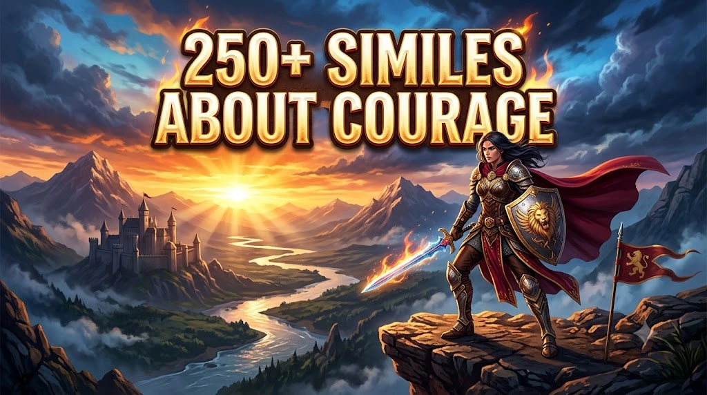 Similes About Courage