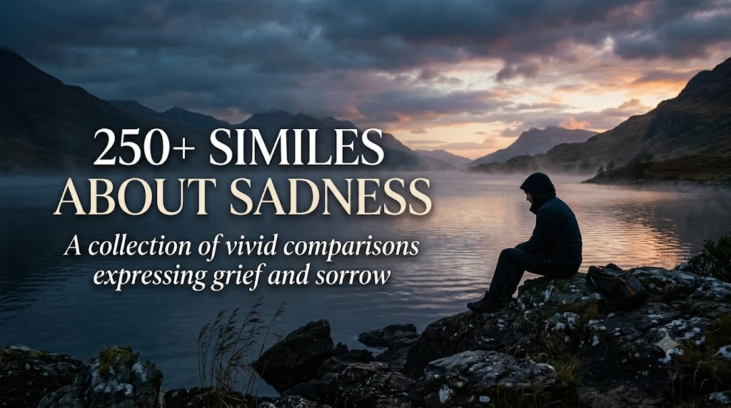 Similes About Sadness