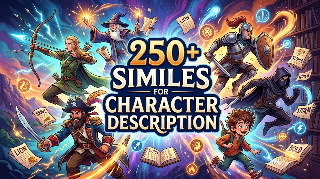 Similes for Character Description