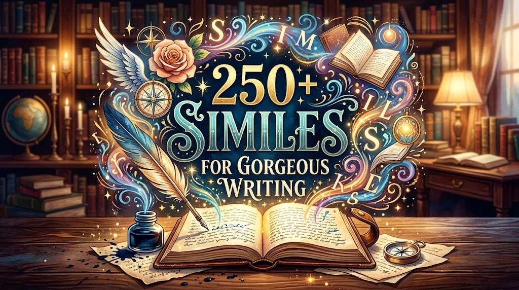 Similes for Gorgeous Writing