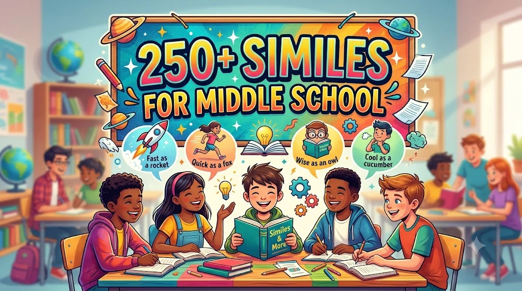 Similes for Middle School