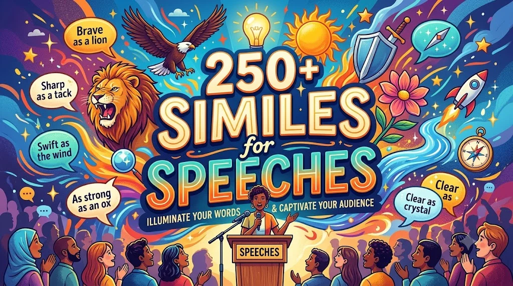 Similes for Speeches