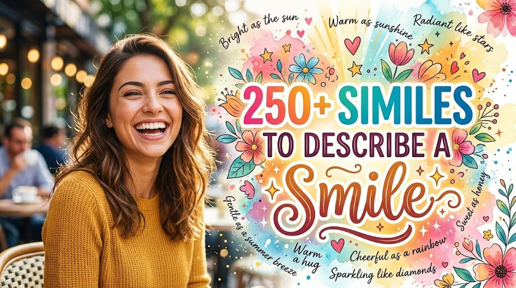 Similes to Describe a Smile