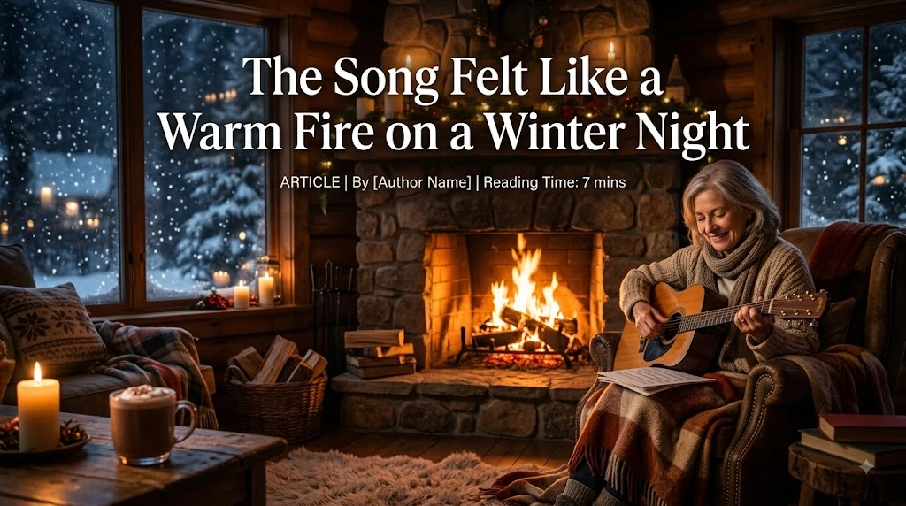 The Song Felt Like a Warm Fire on a Winter Night