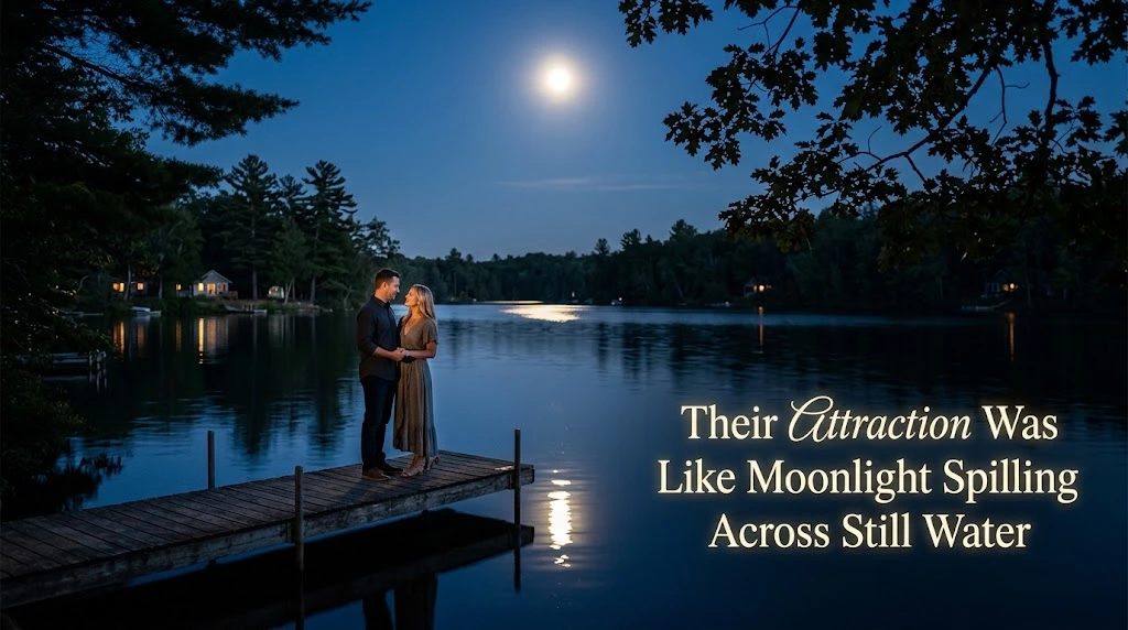 Their Attraction Was Like Moonlight Spilling Across Still Water