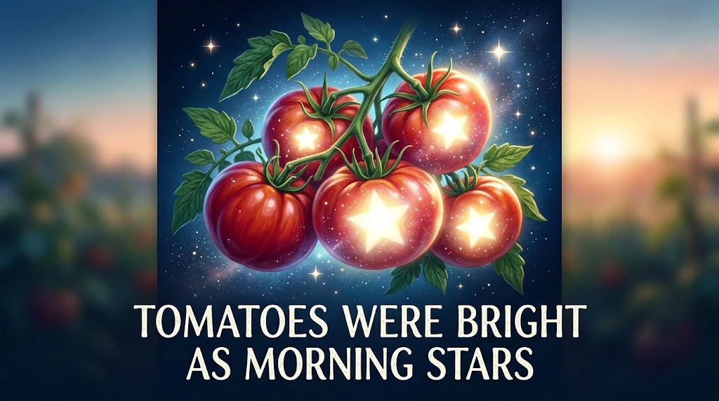 Tomatoes Were Bright as Morning Stars