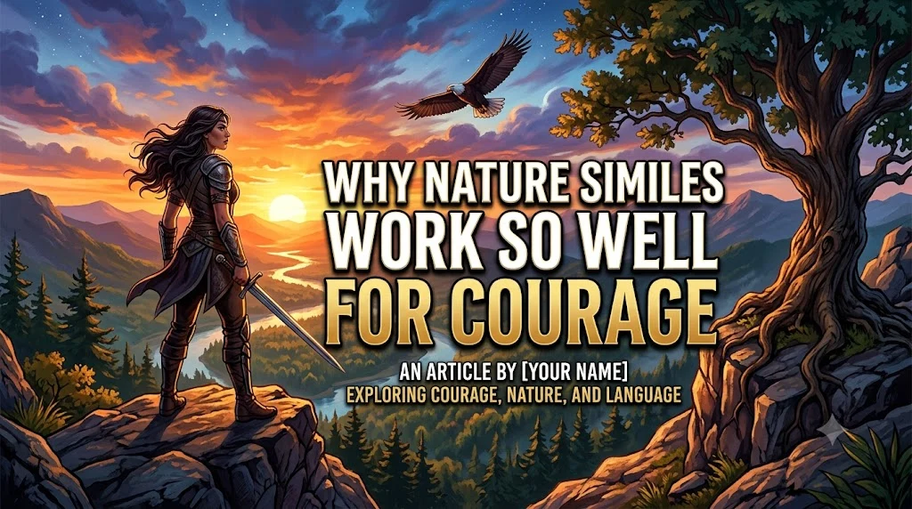 Why Nature Similes Work So Well for Courage
